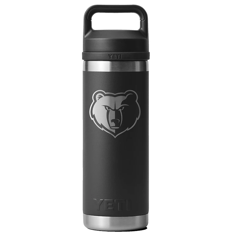 Bouteille d'eau Rambler Chug YETI Black Memphis Grizzlies 53 cl