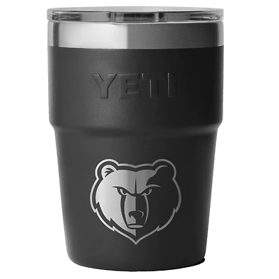 Gobelet empilable Rambler YETI Black Memphis Grizzlies 473 ml avec couvercle Magslider
