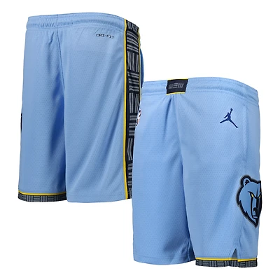 Youth Jordan Brand Blue Memphis Grizzlies Authentic Statement Edition Swingman Shorts