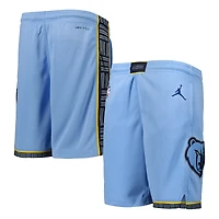 Youth Jordan Brand  Blue Memphis Grizzlies Authentic Statement Edition Swingman Shorts