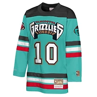 Maillot de hockey tendance Maxxed Out 2.0 Turquoise Memphis Grizzlies pour jeunes Mitchell & Ness Mike Bibby