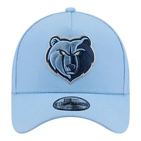 Casquette ajustable New Era Memphis Grizzlies 9FORTY bleu clair pour jeunes