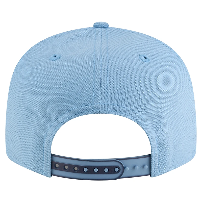 Casquette snapback 9FIFTY blanche/bleu clair Memphis Grizzlies 2025 NBA Tip Off pour jeune New Era