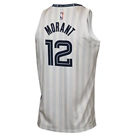 Youth Nike Ja Morant White Memphis Grizzlies 2025/26 City Edition Swingman Jersey