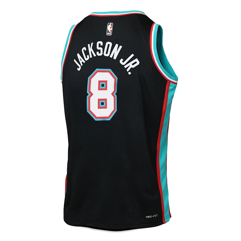Youth Nike Jaren Jackson Jr. Black Memphis Grizzlies Swingman Jersey - Classic Edition