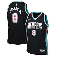 Maillot Nike Swingman Jaren Jackson Jr. noir des Memphis Grizzlies pour jeune - Édition classique