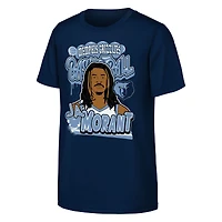 Youth Outerstuff Ja Morant Navy Memphis Grizzlies Baller T-Shirt