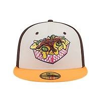 Men's New Era  Brown Memphis Redbirds Theme Nights 59FIFTY Fitted Hat