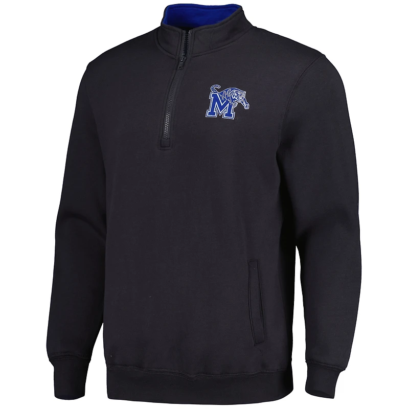 Veste Colosseum Charcoal Memphis Tigers Tortugas Logo Quarter-Zip pour homme