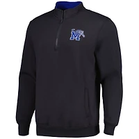 Veste Colosseum Charcoal Memphis Tigers Tortugas Logo Quarter-Zip pour homme