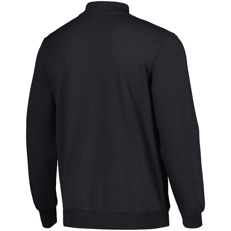 Veste Colosseum Charcoal Memphis Tigers Tortugas Logo Quarter-Zip pour homme