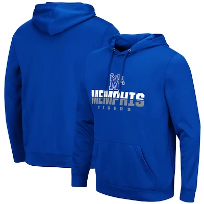Sweat à capuche Colosseum Royal Memphis Tigers Lantern pour homme