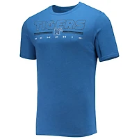 Men's Concepts Sport Heathered Charcoal/Royal Memphis Tigers Meter Top & Pants Sleep Set