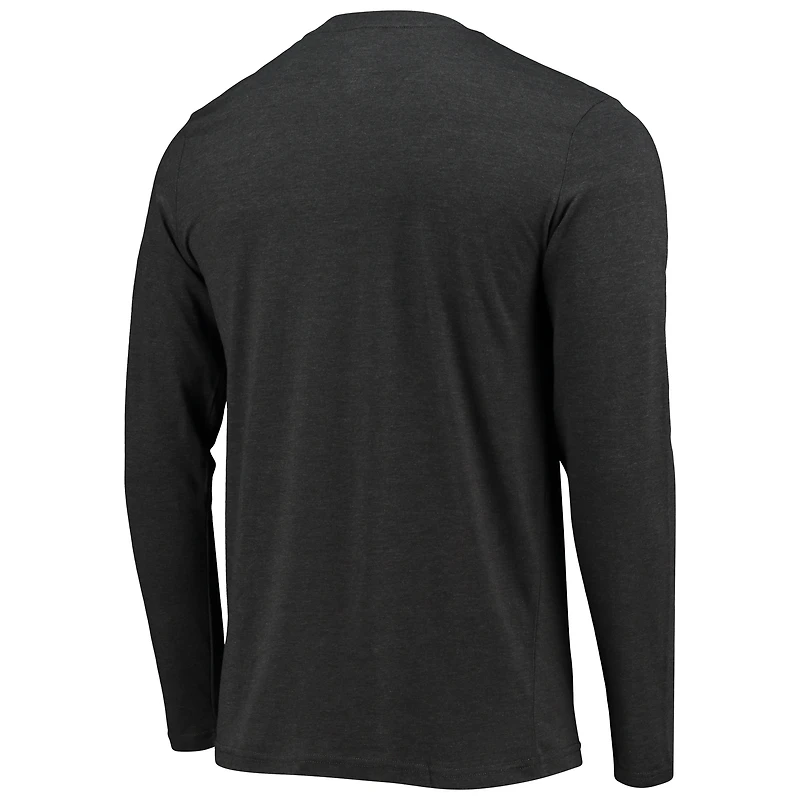 Concepts Sport Royal/Heathered Charcoal Memphis Tigers Meter T-shirt à manches longues et pantalon Ensemble de nuit