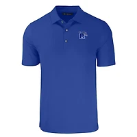 Polo recyclé Forge Eco Stretch pour homme Cutter & Buck Royal Memphis Tigers, grandes tailles