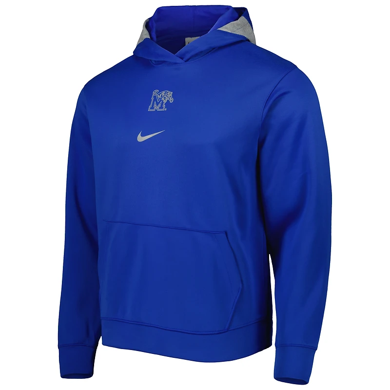 Sweat à capuche Performance Spotlight des Royal Memphis Tigers de Nike pour homme