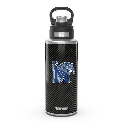 Tervis Memphis Tigers 32oz. Carbon Fiber Wide Mouth Water Bottle