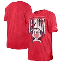 Men's 5th & Ocean by New Era  Red USMNT Throwback Boxy T-Shirt