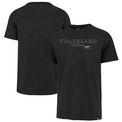 T-shirt noir JR Motorsports Traveller Whiskey pour homme '47