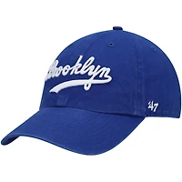 Casquette ajustable pour homme '47 Royal Brooklyn Dodgers Logo Cooperstown Collection Clean Up