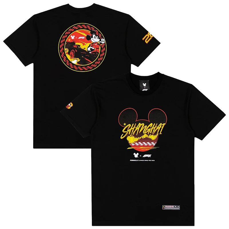 Men's Black Formula 1 x Disney 2026 Chinese Grand Prix T-Shirt