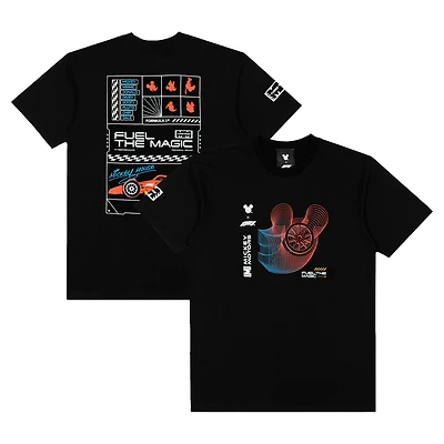 Men's Black Formula 1 x Disney Race Grid T-Shirt