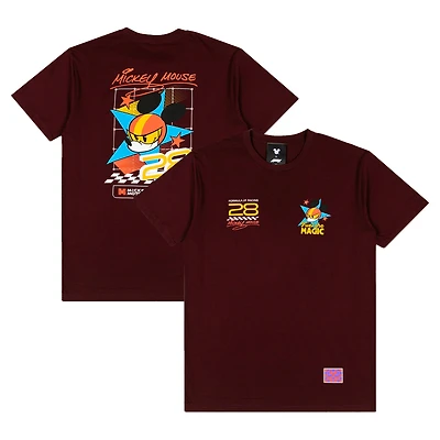 Men's  Burgundy Formula 1 x Disney Mickey Racer T-Shirt