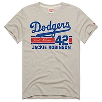 T-shirt homme hommage à Jackie Robinson Stone, Brooklyn Dodgers, avec nom et numéro, en mélange de trois matières