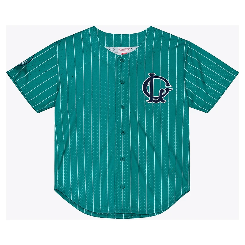 Men's Mitchell & Ness Juan Soto Teal New York Lincoln Giants Batting Practice Jersey