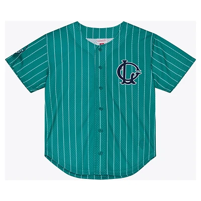 Men's Mitchell & Ness Juan Soto Teal New York Lincoln Giants Batting Practice Jersey