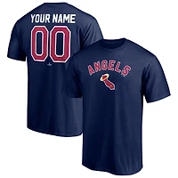 Men's Navy California Angels Cooperstown Collection Winning Streak Custom T-Shirt
