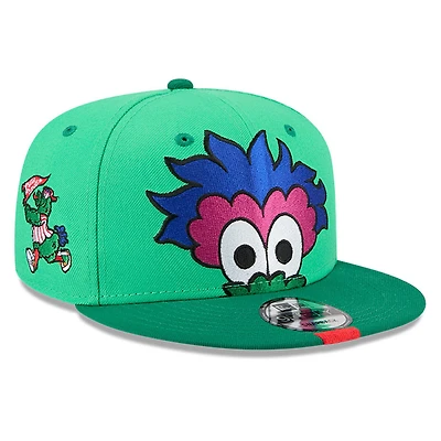 Men's New Era Green Philadelphia Phillies 2026 MLB All-Star Game Fan Pack Phanatic 9FIFTY A-Frame Snapback Hat