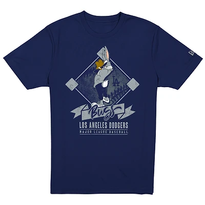 Men's New Era Royal Los Angeles Dodgers Looney Tunes Bugs Bunny T-Shirt