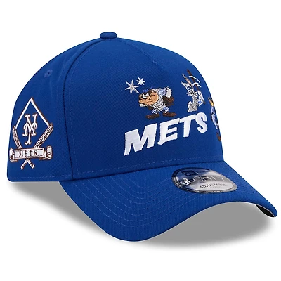Men's New Era Royal New York Mets Looney Tunes A-Frame 9FORTY Adjustable Hat
