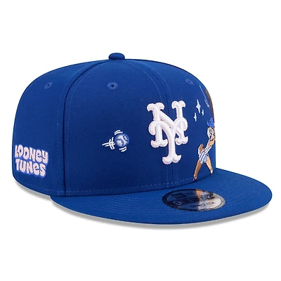 Casquette snapback New Era Royal New York Mets Looney Tunes Lola Bunny 9FIFTY pour homme