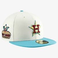 Men's New Era x Simpsons  White Houston Astros Local 59FIFTY Fitted Hat
