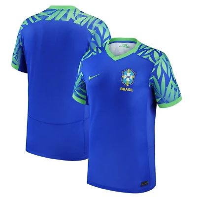 Men's Nike  Blue Brazil Women's National Team 2023 Away Replica Jersey