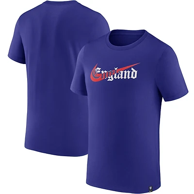 T-shirt Swoosh de l'équipe nationale d'Angleterre Nike bleu pour homme