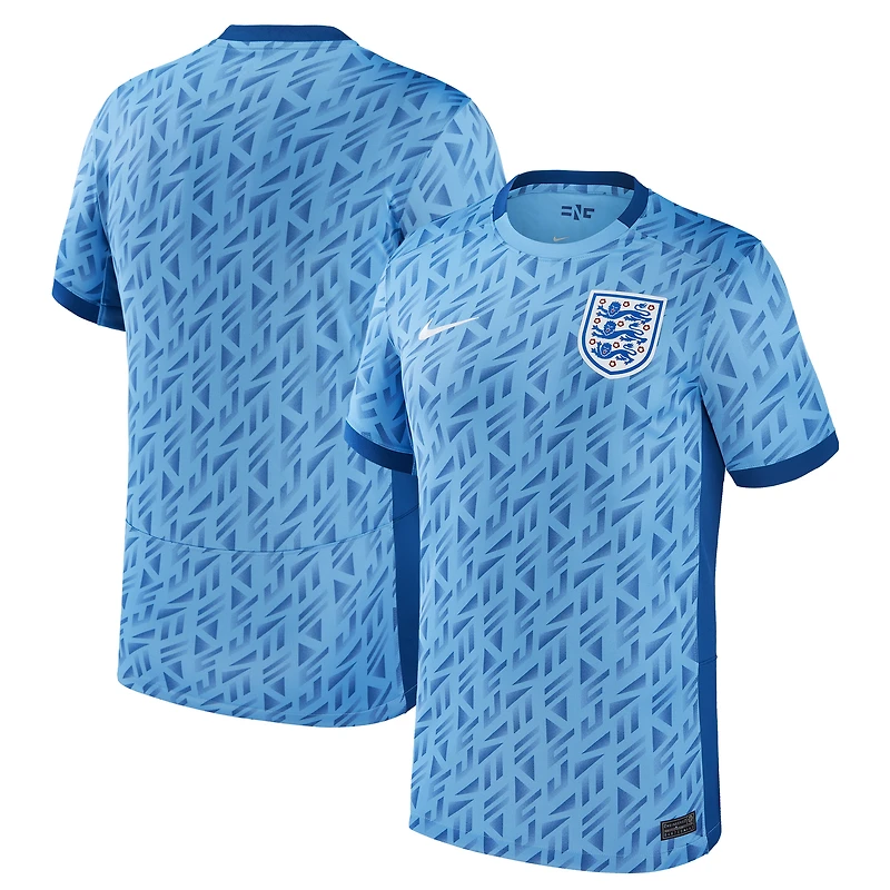 Maillot réplique de l'équipe nationale féminine d'Angleterre 2023 Nike bleu pour femme