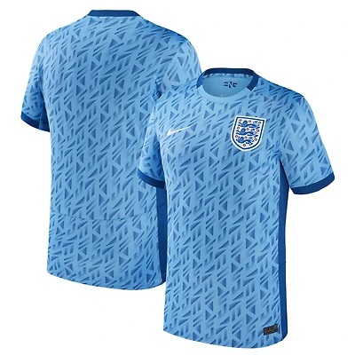 Maillot réplique de l'équipe nationale féminine d'Angleterre 2023 Nike bleu pour femme
