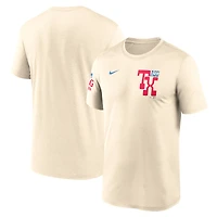 Men's Nike Cream 2024 MLB All-Star Game 2-Hit Legend Performance T-Shirt
