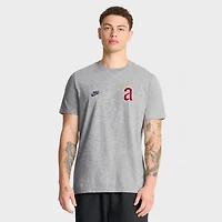 T-shirt Nike pour homme, gris chin
