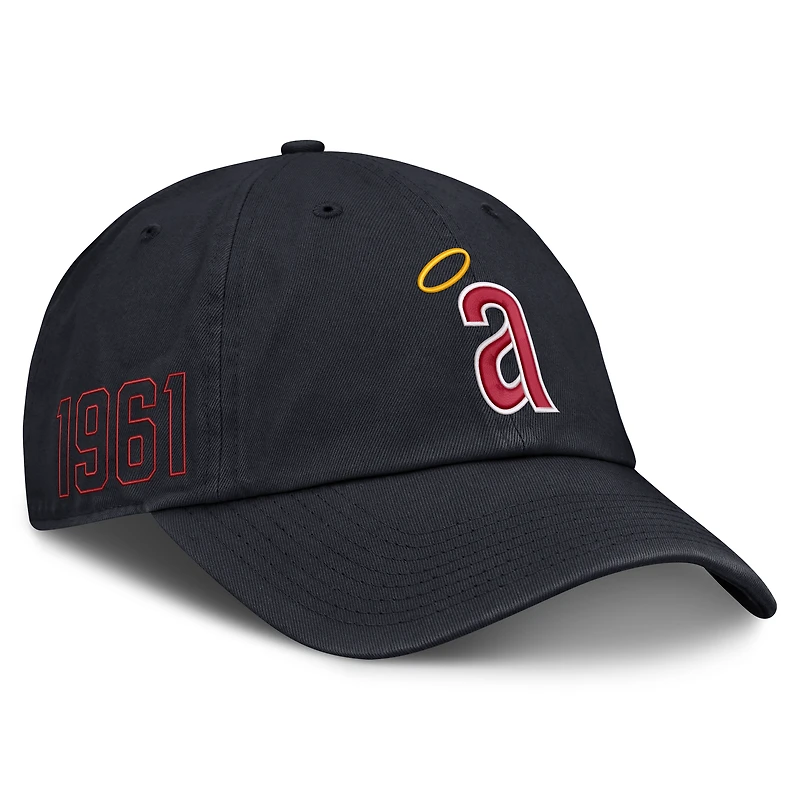 Men's Nike Navy California Angels Cooperstown Club Adjustable Hat