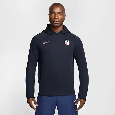 Sweat à capuche Nike USMNT Tech Fleece bleu marine pour homme