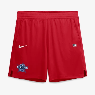 Men's Nike Red 2026 MLB All-Star Game Authentic Collection Coaches Dri-FIT Shorts
