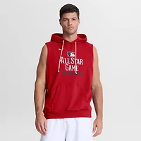 Men's Nike Red 2026 MLB All-Star Game Authentic Collection Standard Issue Dri-FIT Sleeveless Hoodie