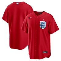 Men's Nike Red England National Team x MLB Stadium Replica Jersey