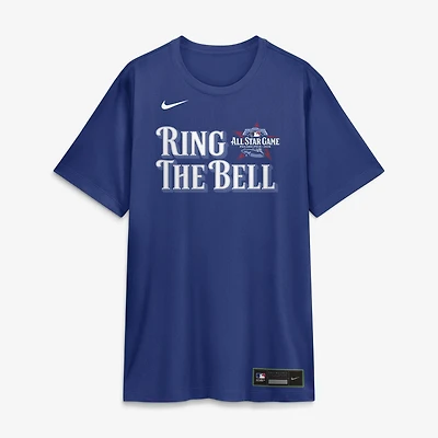 Men's Nike Royal 2026 MLB All-Star Game Authentic Collection Ring The Bell Tri-Blend Dri-FIT T-Shirt