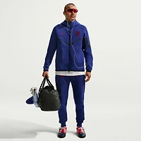 Sweat à capuche zippé Nike Tech Fleece Windrunner bleu royal USMNT 2026 pour homme