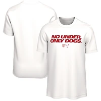 Men's Nike White USMNT No Under Only Dogs T-Shirt